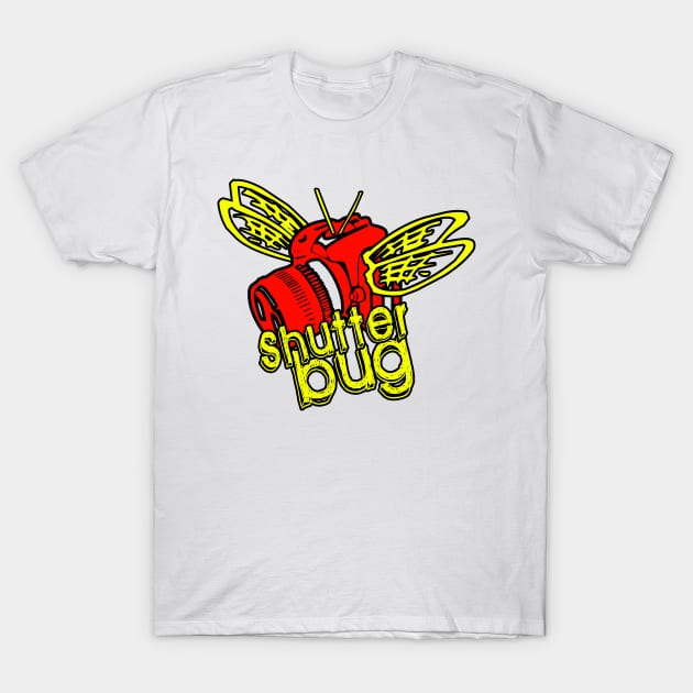 Shutter Bug T-Shirt by SimplyMrHill
